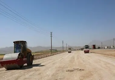 عملیات اجرایی تعریض کمربندی ایذه آغاز شد ؛ محور ایذه به اهواز راه اتصال اصفهان و خوزستان