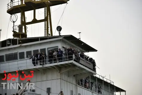 گزارش تصویری/ ادای احترام به دریانوردان نفتکش سانچی در خوزستان