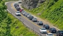 بار ترافیکی سنگین در جاده های هراز و قزوین؛ پیش‌ بینی ناپایداری جوی در جاده‌ها