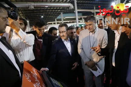 بازدید وزیر راه از هفتمین نمایشگاه بین‌المللی حمل‌ونقل ریلی