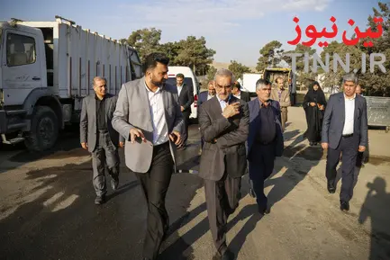 بازدید دوره‌ای معاون حمل‌ونقل و ترافیک شهرداری تهران و مدیران این معاونت از پروژه‌های حمل و نقل و ترافیک شهرداری منطقه ۴