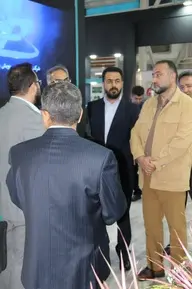 بازدید از غرفه شرکت پویش پژوهان