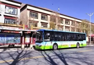 حضور اتوبوس خورشیدی در ناوگان حمل و نقل عمومی تبت