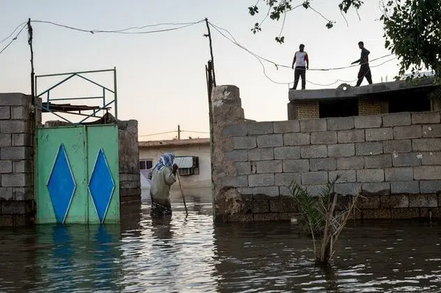 سیلاب خرمشهر را تهدید می‌کند