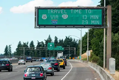 Report shows targeted improvements help counter growing congestion on Oregon freeways