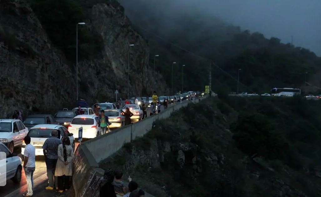 ترافیک سنگین شبانگاهی به جاده‌های مازندران رسید