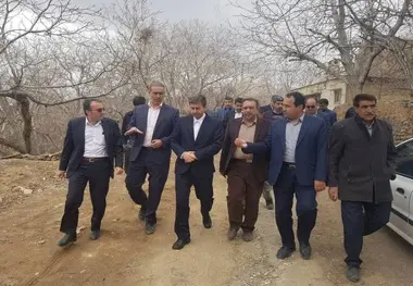 بازدید جمالی زاده از مناطق سیل‌زده استان اصفهان
