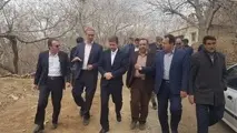 بازدید جمالی زاده از مناطق سیل‌زده استان اصفهان