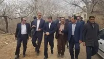 بازدید جمالی زاده از مناطق سیل‌زده استان اصفهان