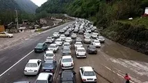 ترافیک نیمه‌سنگین در محورهای هراز و فیروزکوه