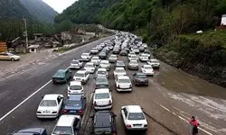 ترافیک نیمه‌سنگین در محورهای هراز و فیروزکوه