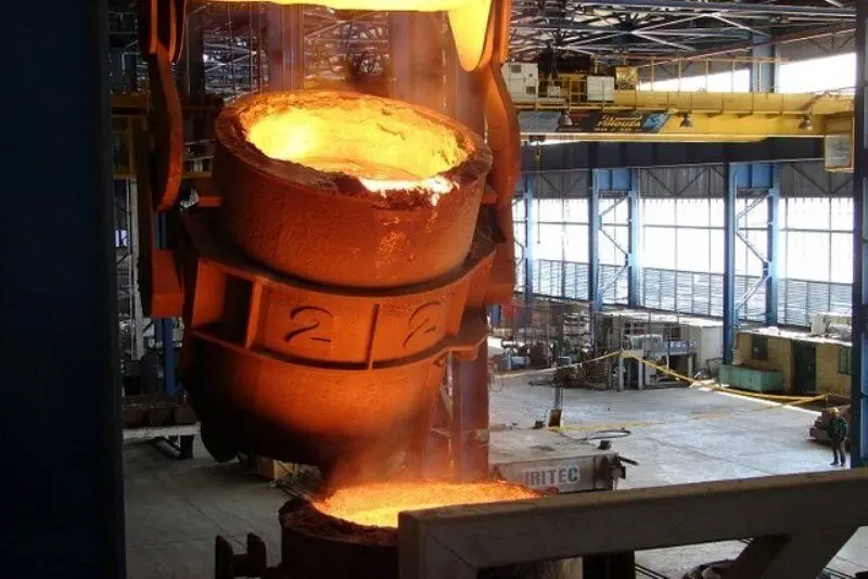 فولاد اسفراین برای قطارهای رجا چرخ تولید می‌کند