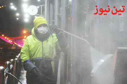 طرح ضدعفونی معابر شهری