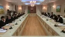 بررسی نقشه راه همکاری تهران و عشق‌ آباد برای انتقال ۲۰ میلیون تن بار ترانزیتی