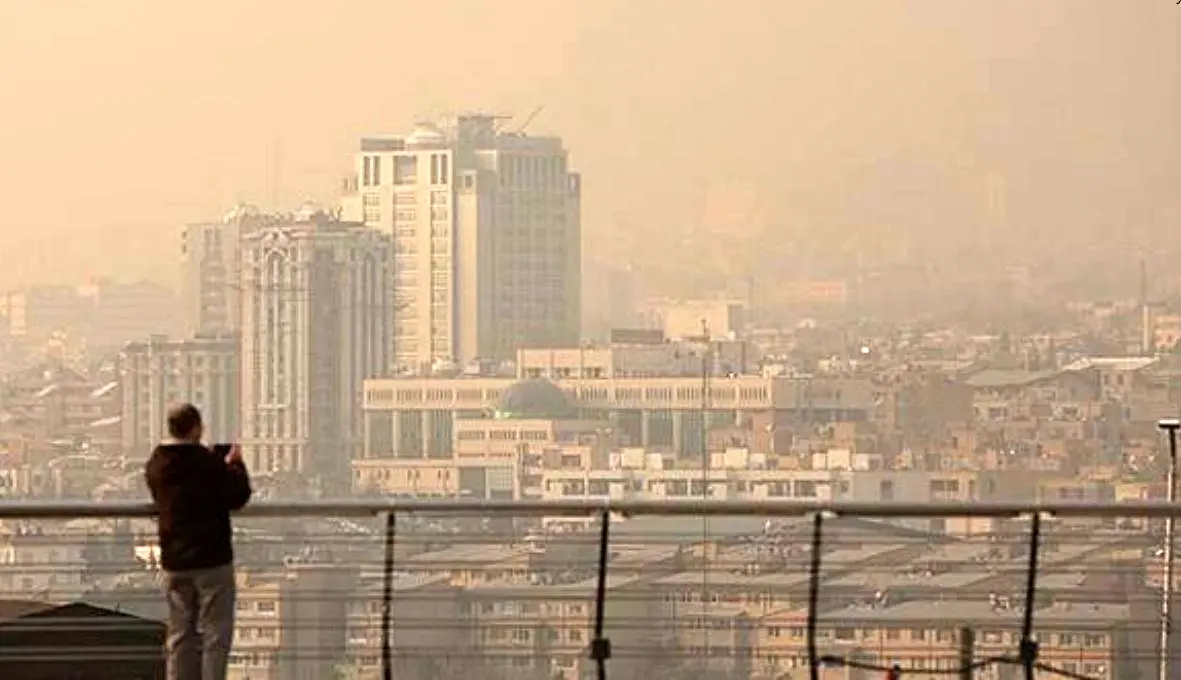 نوسان غلظت آلاینده ها در هوای پایتخت