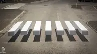 3D Zebra Stripe Crosswalk in Iceland Slows Traffic with Stunning Optical Illusion