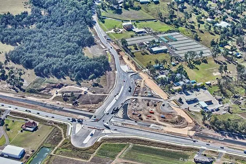 Upgrade works finish on Crescent intersection in NSW