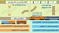 اینفوگرافیک | آمار حمل و نقل ریلی استان اصفهان در سال ۱۴۰۰