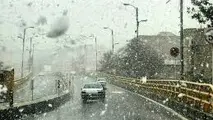 بارش شدید باران در ۹ استان