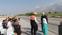 آغاز اصلاح مسیر خطرناک روستایی در فاروج با کاهش شیب ۵ درصدی