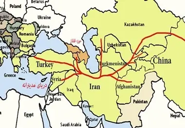 پروژه ۱۷ میلیارد دلاری همسایگان و دور زدن ایران / کریدورهای ترانزیتی در ایران خاک می خورند
