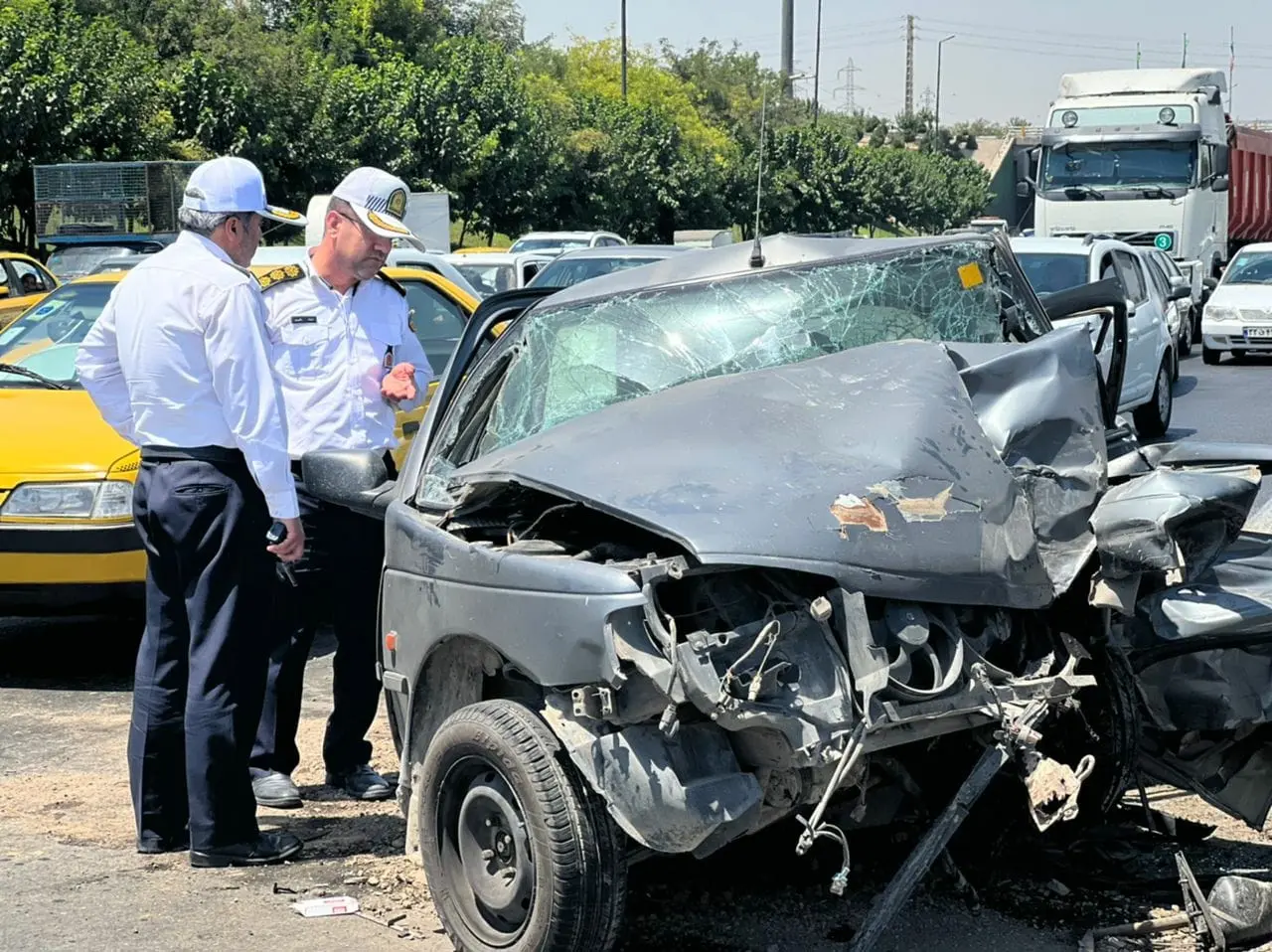 حوادث رانندگی در جاده‌های اصفهان پنج کشته برجا گذاشت