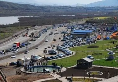 خیل عظیم گردشگران نوروزی در منطقه آزاد ارس

