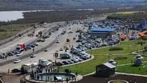 خیل عظیم گردشگران نوروزی در منطقه آزاد ارس

