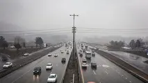 مه موضعی در برخی جاده های زنجان حاکم است 