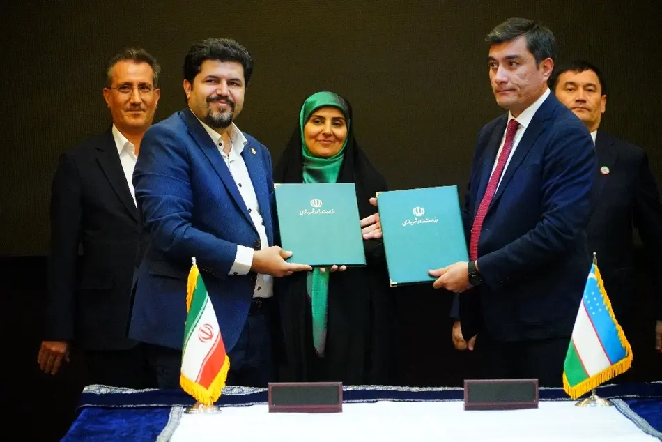 امضای یادداشت تفاهم توسعه همکاری های ترانزیتی جمهوری اسلامی ایران ایران و جمهوری ازبکستان
