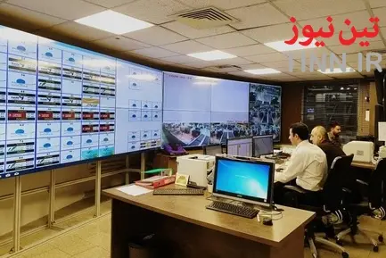 یک روز برفی در شهر فرودگاهی امام خمینی (ره)