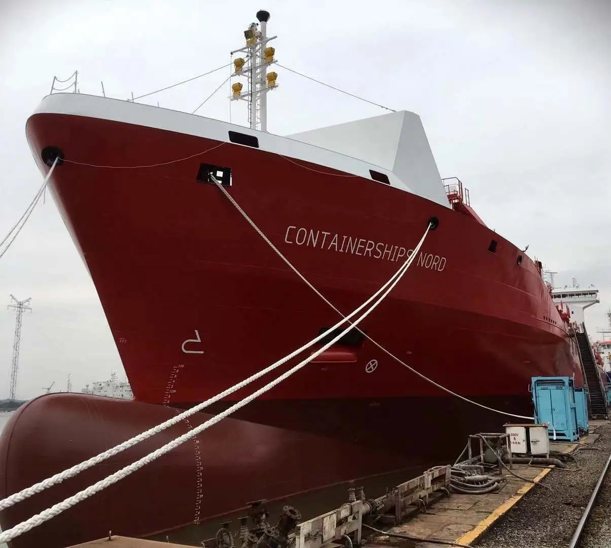 The CMA CGM Group has taken delivery of its first LNG-powered vessel through its subsidiary Containerships