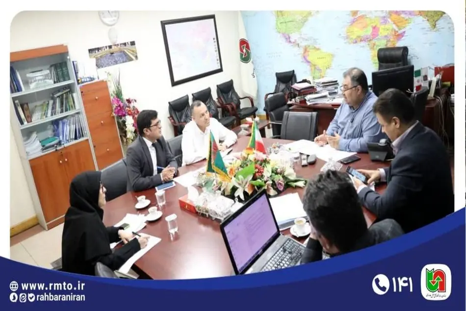 Iran and Turkmenistan Hold International Transport Cooperation Meeting