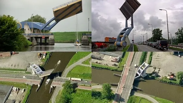 پل پرنده هلندی!