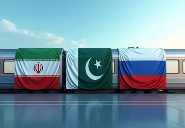 ایران پل ریلی جدید بین روسیه و پاکستان