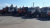  اعزام ۱۰ دستگاه کامیون از قزوین به بندر امام 