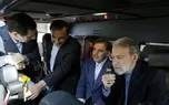 افتتاح 10 پروژه در فرودگاه مهرآباد با حضور لاریجانی