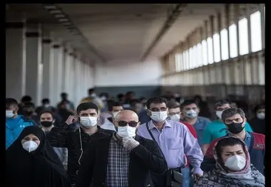 اخراج مسافران بدون ماسک از مترو