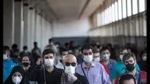 اخراج مسافران بدون ماسک از مترو