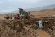 تلاش شبانه راهداران برای بازگشایی جاده بندرترکمن–بندرگز