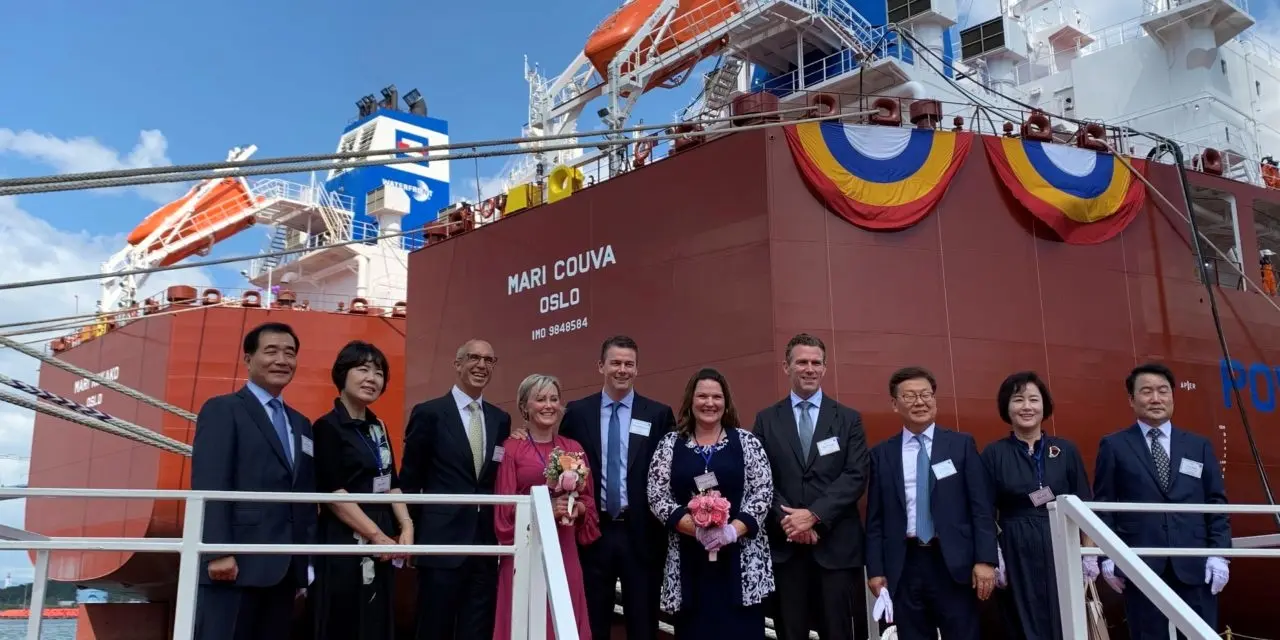 Two new dual-fueled tankers using methanol join the Methanol Institute