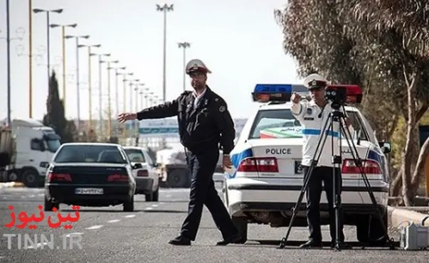 کاهش حضور فیزیکی پلیس در جاده‌های استان یزد