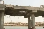 زمان اتمام بازسازی پل بوژی در محور بندر خمیر به بندرعباس مشخص شد