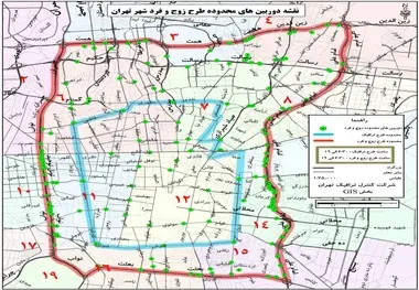 همه اطلاعاتی که باید درباره تغییرات طرح ترافیک و زوج یا فرد جدید بدانید