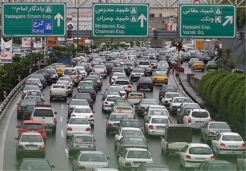 پیش بینی می‌شود ترافیک تهران فردا صبح افزایش یابد