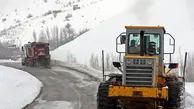 برف روبی ۸۸۰۰ کیلومتر باند از راه‌ های آذربایجان شرقی 