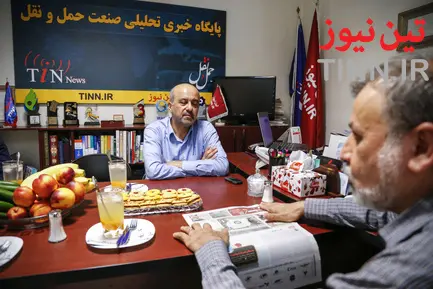 حضور مدیرعامل آسمان در موسسه تین