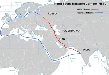 استفاده از ظرفیت بنادر شمال ایران برای رونق کریدور جنوب شمال