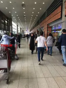 فرودگاه امام پس از برقراری پرواز ها