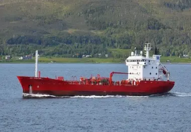 Two crewmen die on tanker after inhaling toxic gas